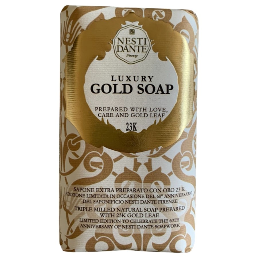 Nesti Dante Firenze Luxury Luxury Gold Soap 60th Anniversary