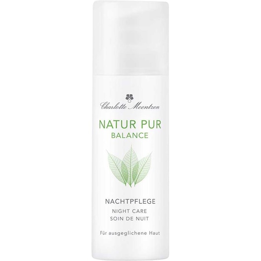 Charlotte Meentzen Natur Pur Balance Natpleje N til normal hud Ansigtspleje Female 50 ml