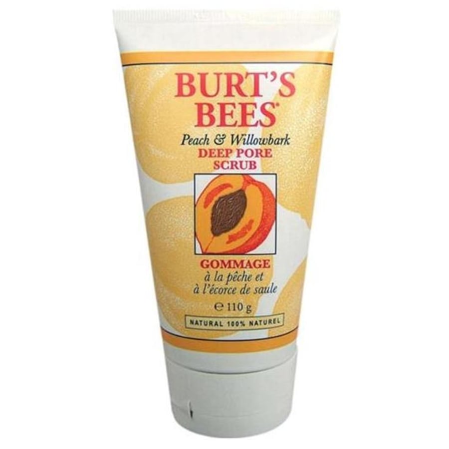 Burt's Bees Viso Pesca e salice Scrub pori in profondità P&W