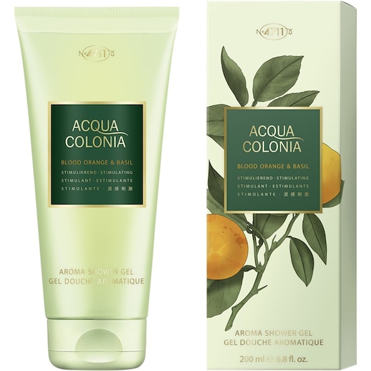 4711 Acqua Colonia Blood Orange & Basil Aroma Shower Gel Duschgel Frauen Damen 200 ml