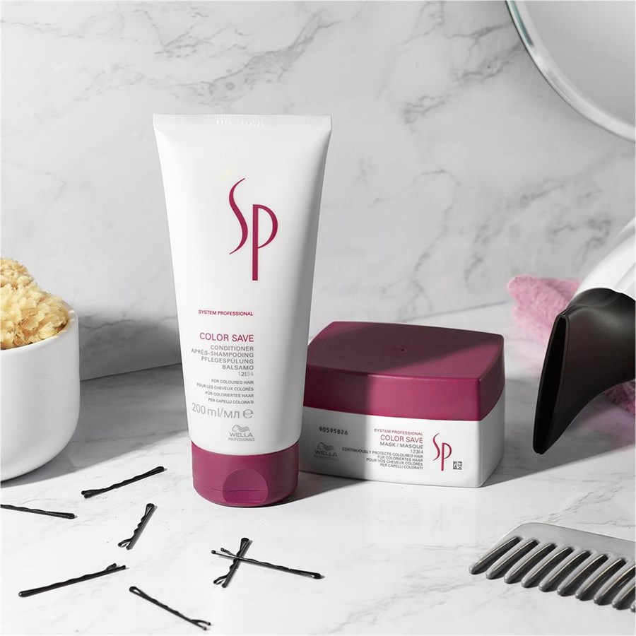 Wella SP Color Save Shampoo & Conditioner – Je 1.000 Ml, Für Farbiges Haar, Schützt Vor Ausbleichen