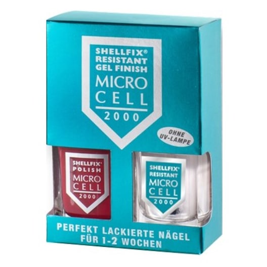 Micro Cell Neglepleje Shellfix Resistant Gel Finish Neglelakker Female 11 ml