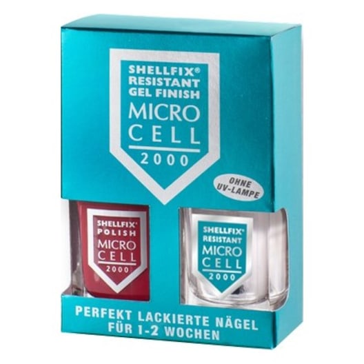 Micro Cell Neglepleje Shellfix Resistant Gel Finish Neglelakker Female 11 ml