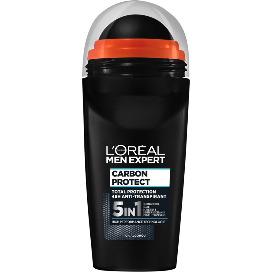 L'Oréal Paris Men Expert Deodoranti Carbon Protect Deodorant Roll-On 4in1