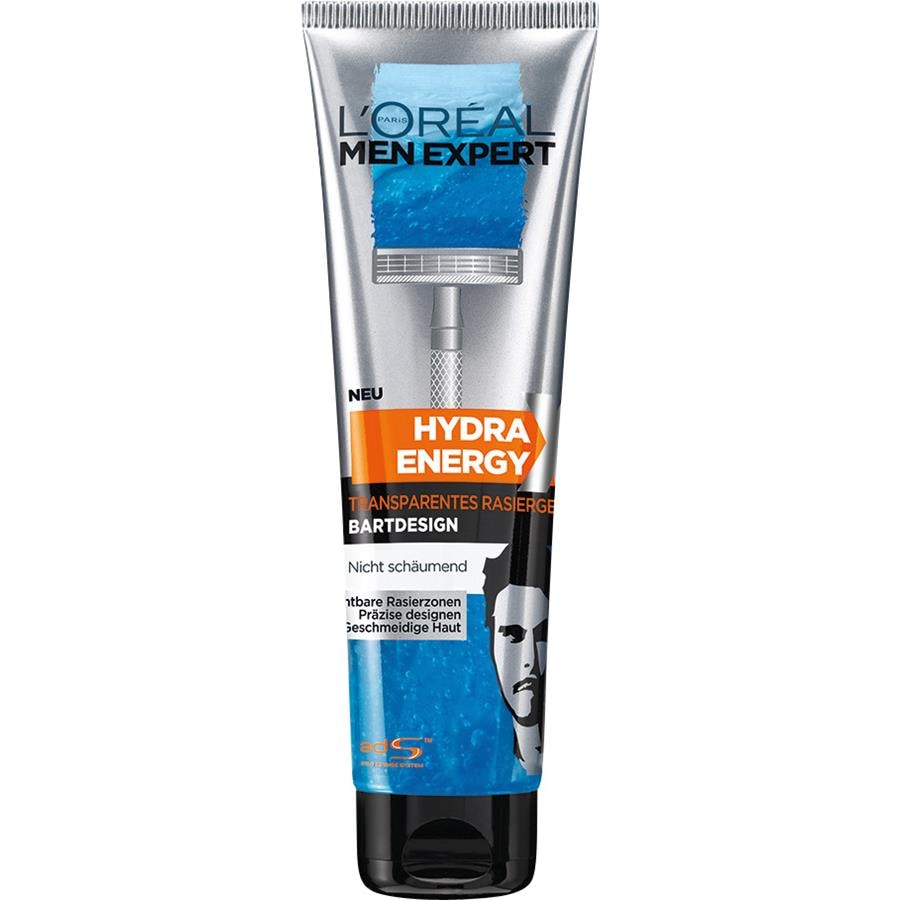 L’Oréal Paris Men Expert Bart & Rasurpflege Hydra Energy Transparentes Rasiergel 150 ml