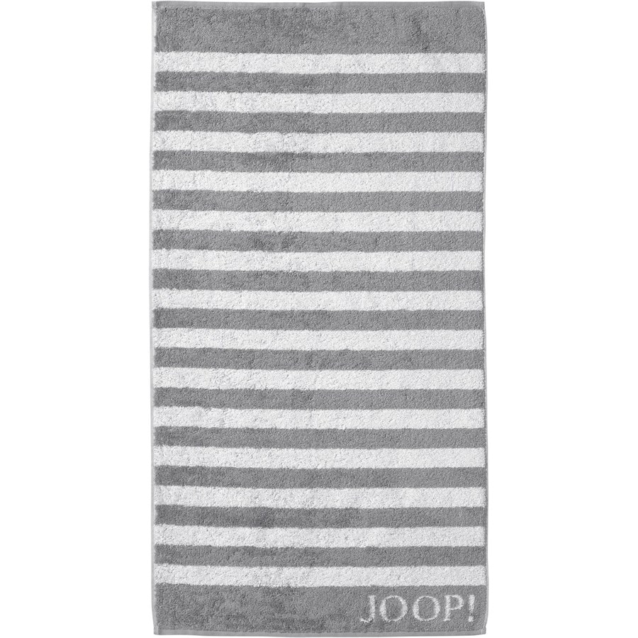 JOOP Classic Stripes Asciugamano per la doccia colore argento