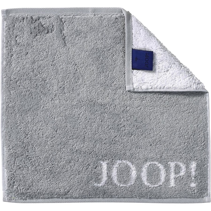 JOOP Classic Doubleface Mini asciugamano argento