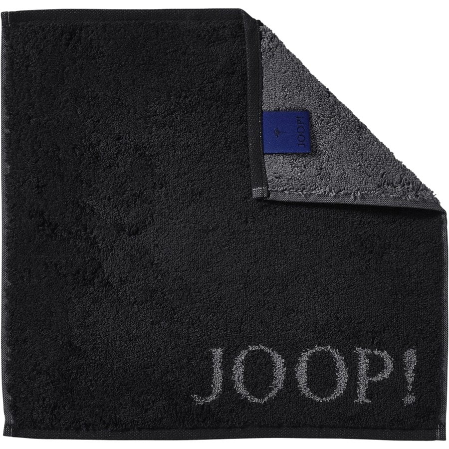 JOOP Classic Doubleface Mini asciugamano nero