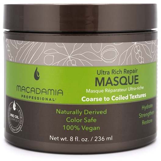 Macadamia Wash & Care Ultra Rich Moisture Masque Fugtgivende hårkur Female 236 ml