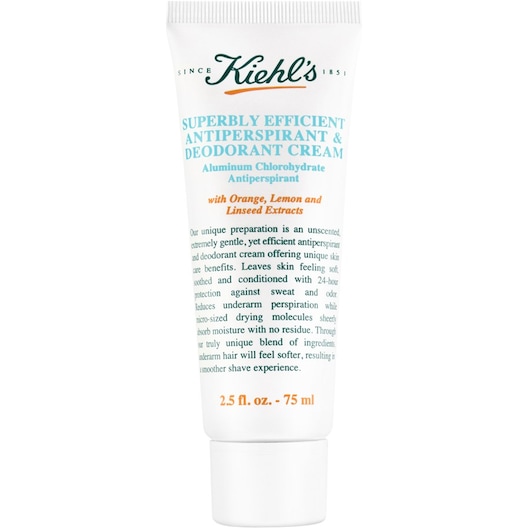 Kiehl's Deodoranter Superbly Efficient Anti-Perspirant and Deodorant Kropspleje Unisex 75 ml