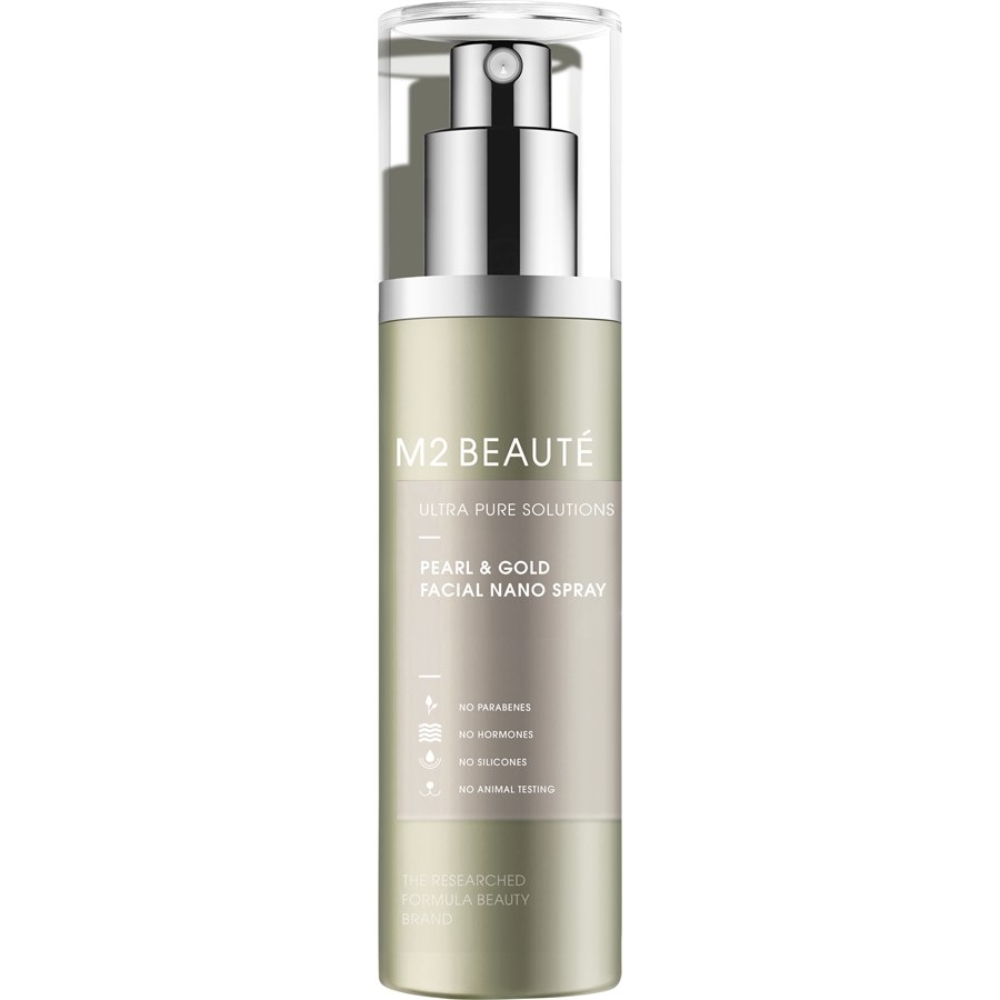 M2 BEAUTÉ Ultra Pure Solutions Pearl & Gold Nano Spray