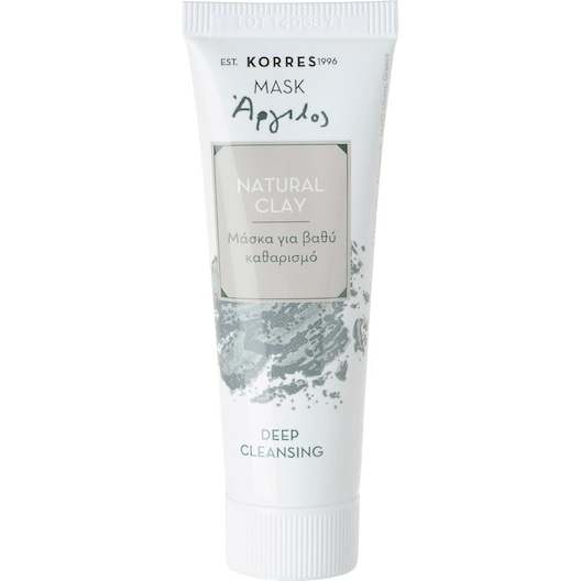 Korres Masker og skrubber Natural Clay Deep Cleansing Mask Rensemasker Female 18 ml