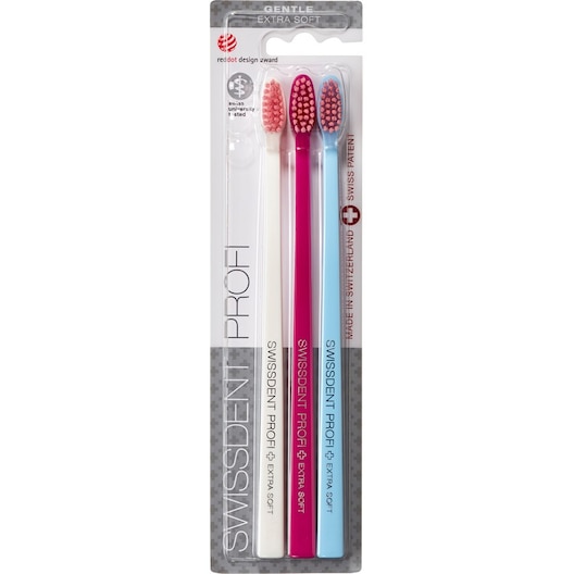 Swissdent Tandbørster Profi Gentle Trio Tandpleje Unisex