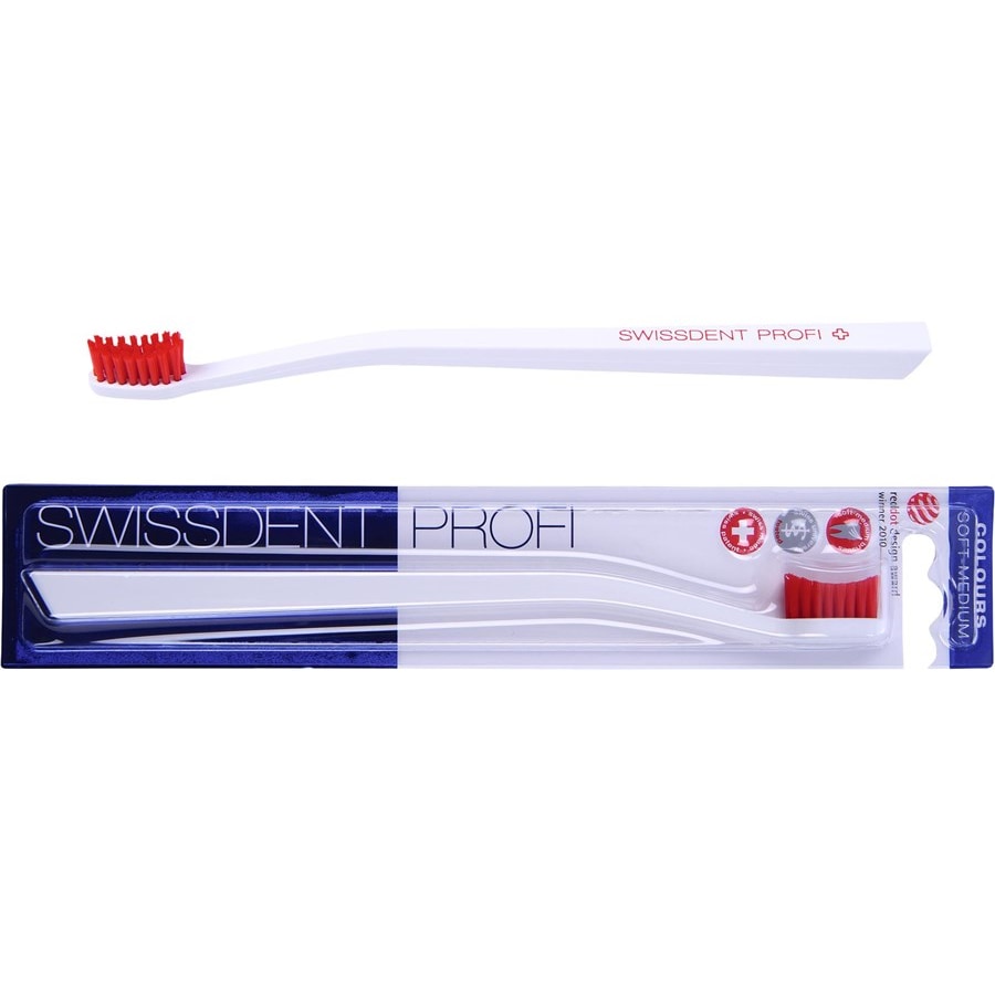 Swissdent Spazzolini da denti Soft-Medium Spazzolino da denti Profi Colours