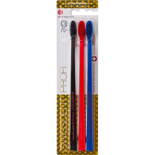Swissdent Tandbørster Profi Colours Trio Tandpleje Unisex