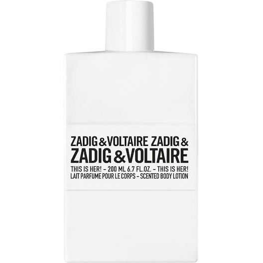 Zadig & Voltaire This is Her! Body Lotion Kropspleje Female 200 ml