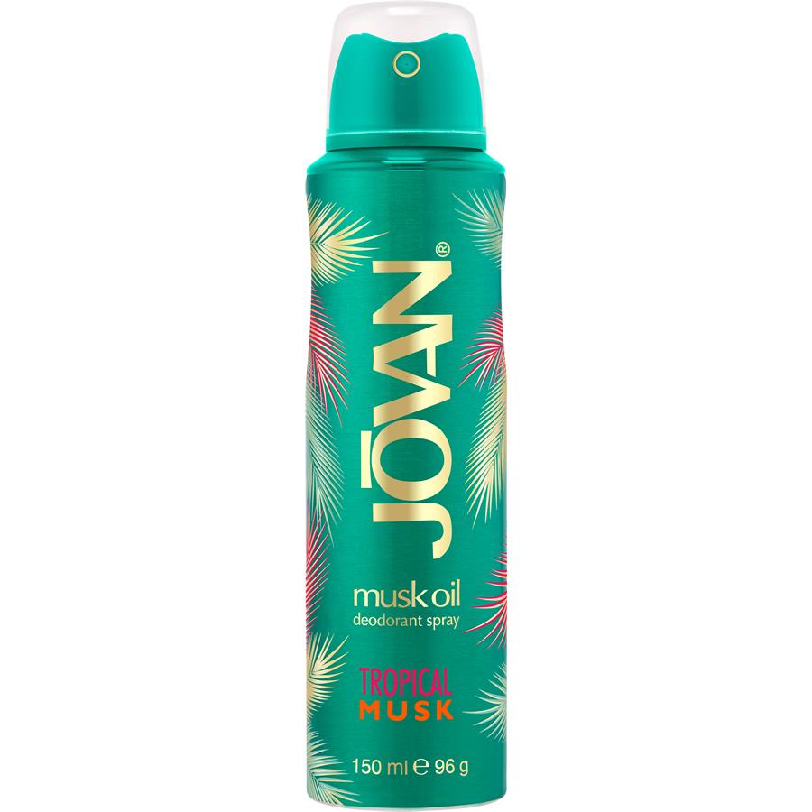 Jovan Tropical Musk Deodorant Body Spray 150 ml