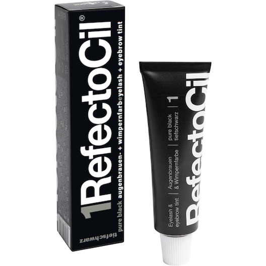 RefectoCil Øjne Eyebrowns- and Eyelashes color Øjenbrun- og vippefarve No. 1 Dybsort 15 ml (2.933,00 kr / 1 l)