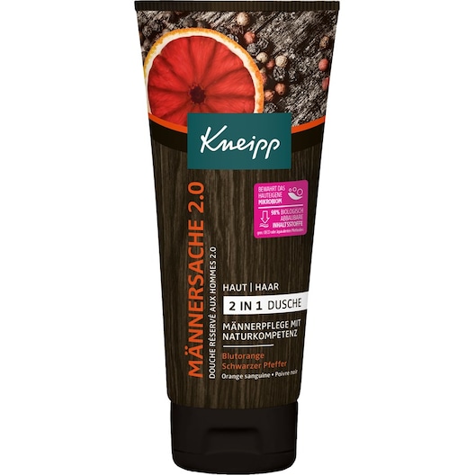 Kneipp Pleje til ham 2-i-1 showergel "Männersache 2.0" Mandeting 2.0 Rens Male 200 ml