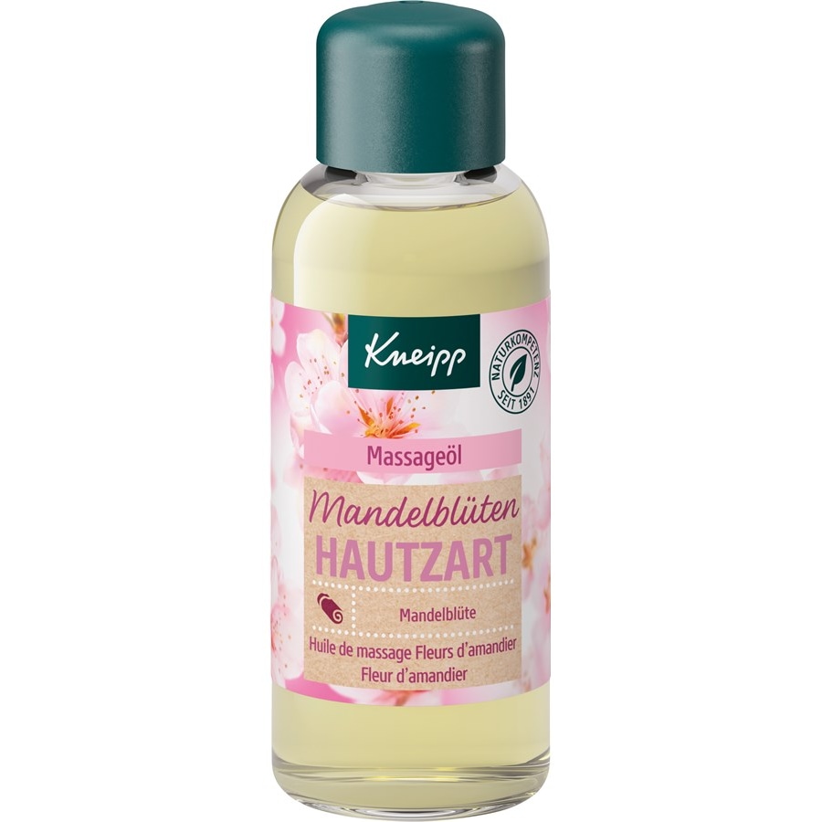 Kneipp Agente cosmetico Olio per massaggi ai fiori di mandorlo delicato sulla pelle