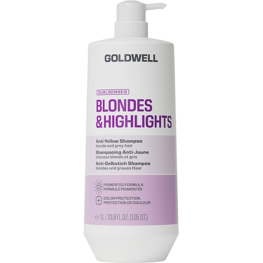 Goldwell Blondes & Highlights Shampoo tegen geel Kleurshampoo Dames 1000 ml