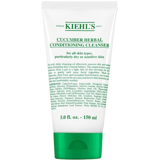 Photos - Facial / Body Cleansing Product Kiehls Kiehl's Kiehl's Cucumber Herbal Creamy Conditioning Cleanser Female 150 ml 