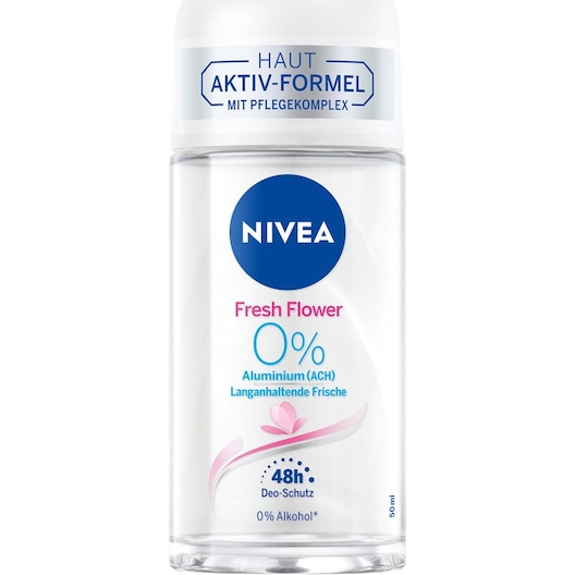 NIVEA Deodorants Fresh Flower Deodorant Roll-On Damen