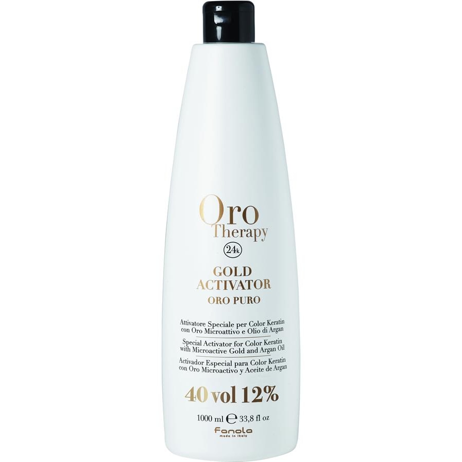 Fanola Tinte per capelli e riflessanti Oro Therapy Oro Puro Gold Activator 12%