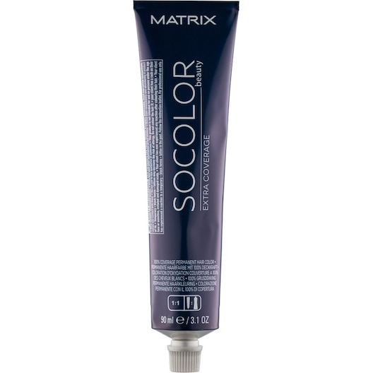 Matrix Hårfarve Permanent SoColour Beauty Extra Coverage SB 505BC Lysebrun Brun Kobber 90 ml