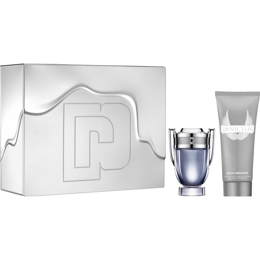 Rabanne Invictus Geschenkset Eau de Toilette Spray 50 ml + Bath & Shower Gel 100 ml / 1 Stk.