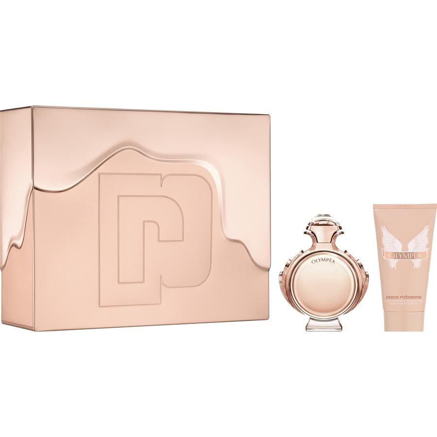 Rabanne Olympéa Geschenkset Eau de Parfum Spray 50 ml + Body Lotion 75 ml / 1 Stk.