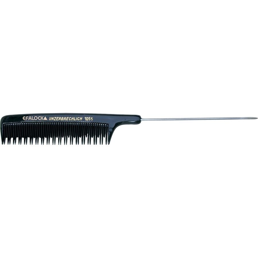 Efalock Professional Pettini Pettine con coda ad ago in nylon per cotonare 8.0