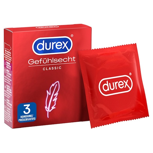 Durex Kondome Gefühlsecht Classic Damen