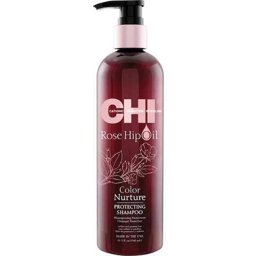 CHI Rose Hip Oil Shampoo Feuchtigkeitsshampoo Damen 340 ml