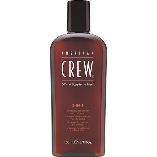 American Crew Hårpleje Hair & Body 3-in-1 Shampoo, Conditioner and Wash 100 ml