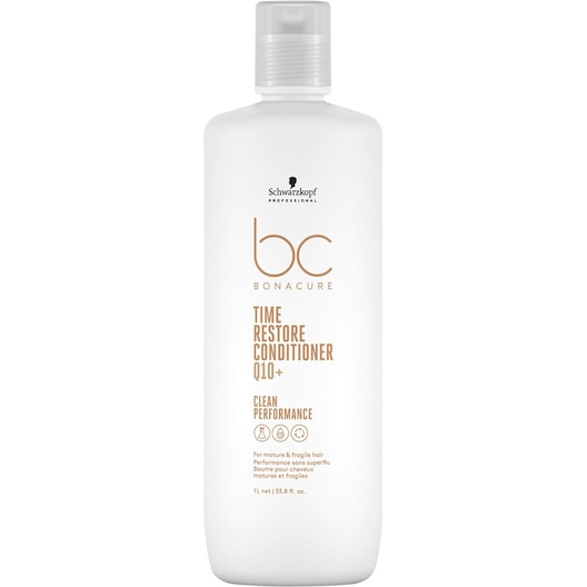Schwarzkopf Professional Q10+ Time Restore Conditioner Aufbau & Reparatur Spülung Damen 1000 ml