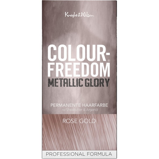 Colour Freedom Hår Hair Colour Metallic Glory Permanent Hair Colour Rose Gold 1 Stk. (73,00 kr / 1 stk.)