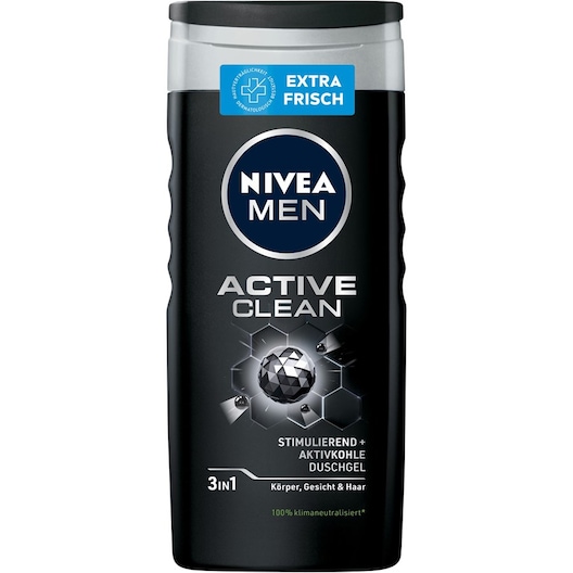 NIVEA Körperpflege Active Clean Pflegedusche Duschgel Herren