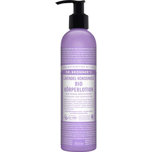 Dr. Bronner's Organiczny balsam do ciała lawendowo-kokosowy 2 240 ml