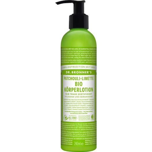 Dr. Bronner's Körperpflege Patchouli-Limette Bio Körperlotion Pflege Damen