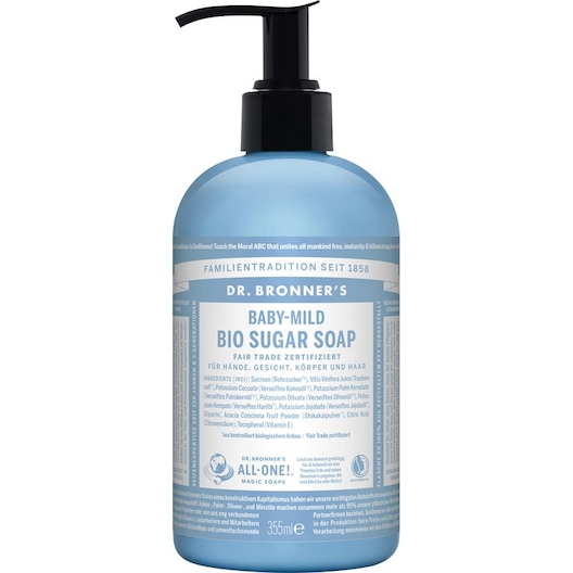 Dr. Bronner's Flüssigseife Baby-Mild Bio Sugar Soap Damen