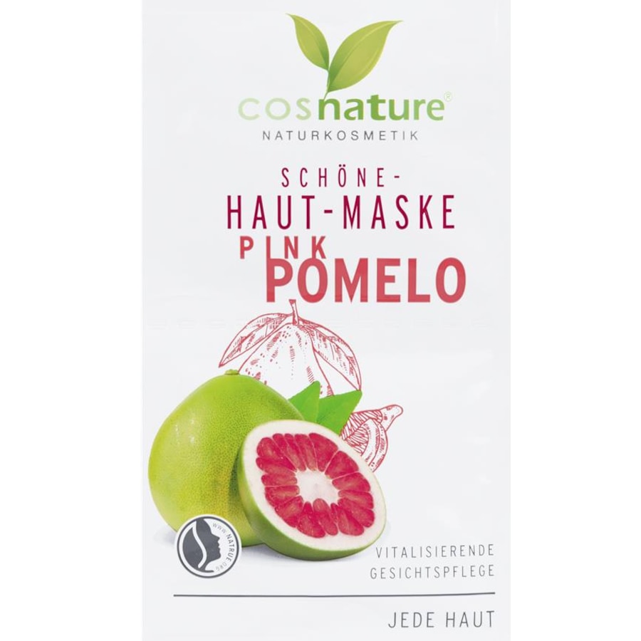 Cosnature Cura del viso Maschera di bellezza per il viso pomelo rosa