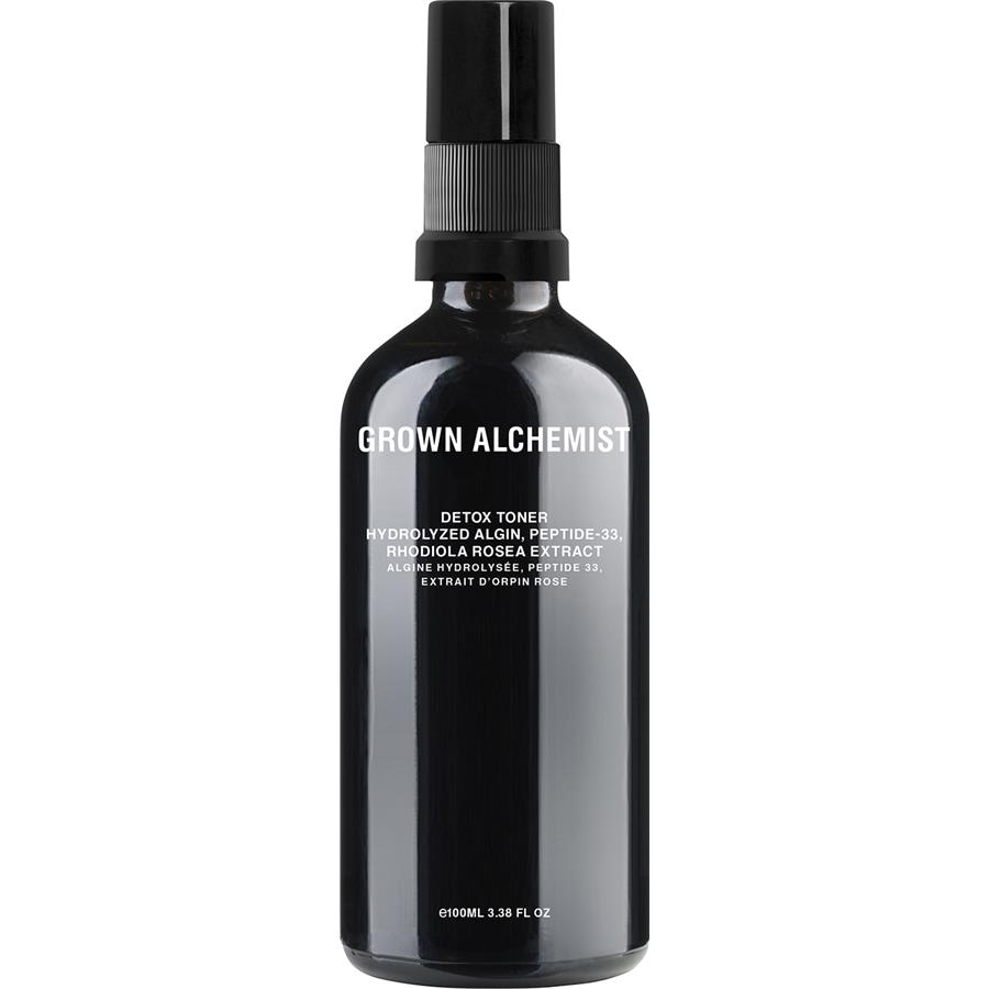 Grown Alchemist Facial Cleanser Algina Peptide-33 ed estratto di rosa Detox Toner