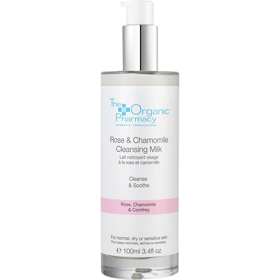 The Organic Pharmacy Pulizia del viso Rose & Chamomile Cleansing Milk