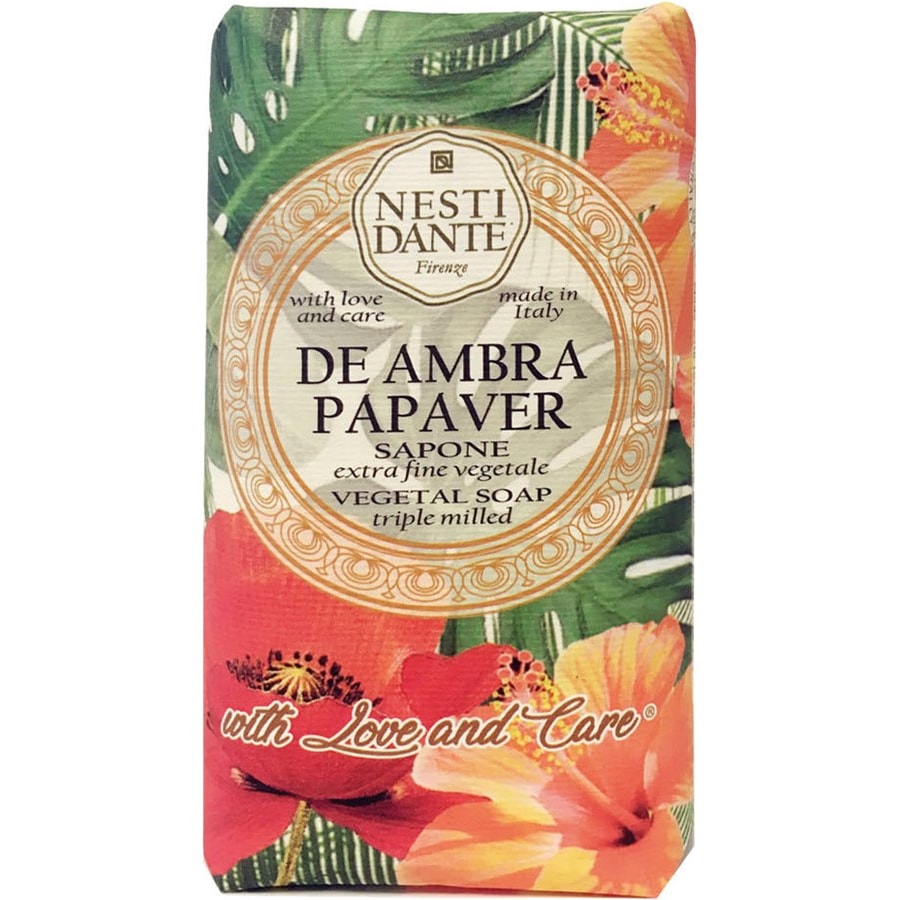 Nesti Dante Firenze N°9 De Ambra Papaver De Ambra Papaver Soap