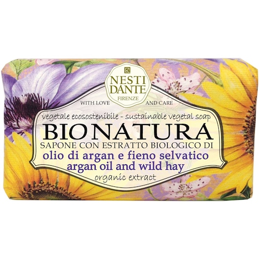 Фото - Засіб для очищення обличчя і тіла NATURA Nesti Dante Firenze Bio  Argan Oil & Wild Hay Soap Oczyszczanie Unisex 250 g 