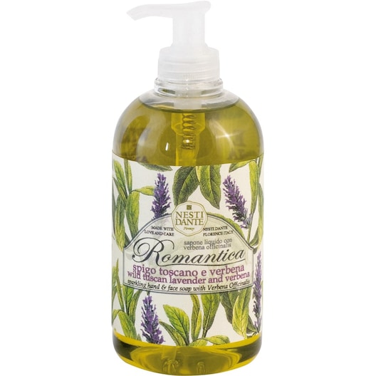 Zdjęcia - Produkt do mycia twarzy i ciała Nesti Dante Firenze Romantica Lavender & Verbena Liquid Soap Oczyszczanie 