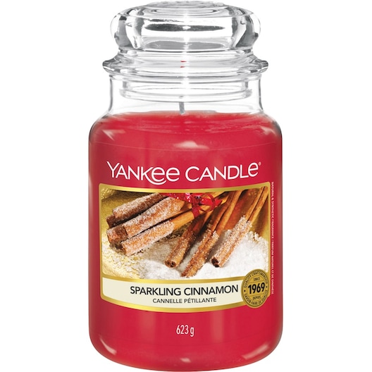 Yankee Candle Rumdufte Duftende stearinlys Sparkling Cinnamon 623 g