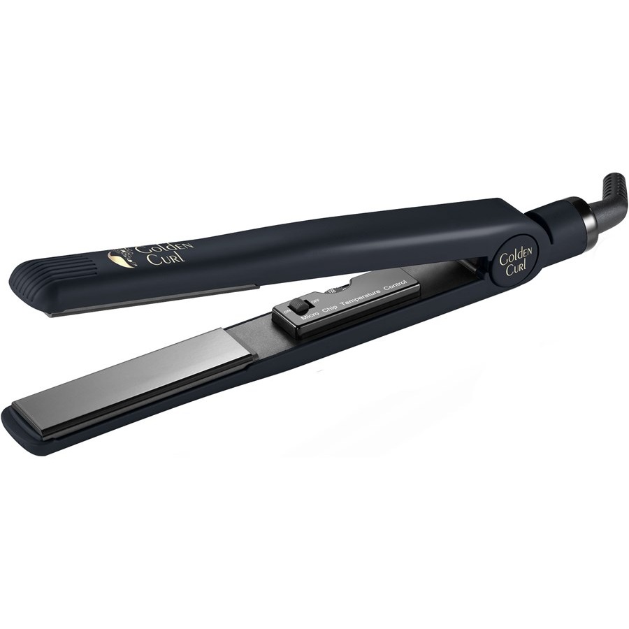 Golden Curl Hair styler Il Nero Titanium Plate Straightener