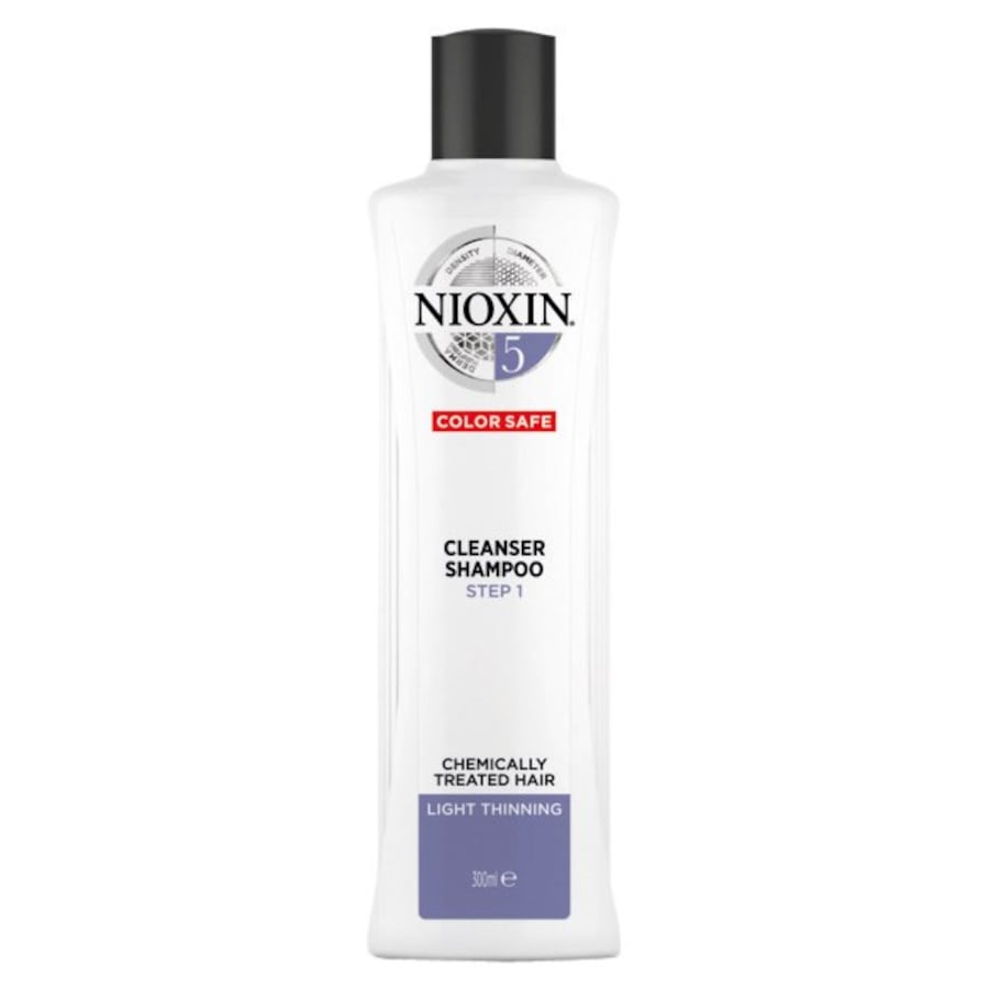 Nioxin System 5 Diradamento leggero di capelli trattati chimicamente Cleanser Shampoo